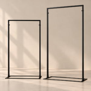 Black Signage Stand