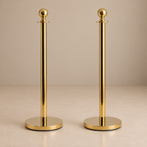 Gold Bollard Posts