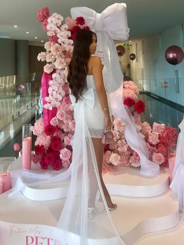 Our stunning bride to be Eden 🎀