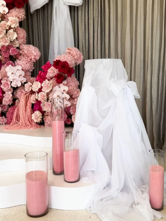 An ode to all things pink, personal and unapologetically feminine.

From sculptural draped plinths to layered stage curves and bow after bow, every element was styled with intention for our beautiful Eden 🎀

Styling & Hire: @saintandco.events
Social content: @yoursocialcontent
Venue: @theprincehotel
Newspaper: @yoursocialcontent
Florals: @feelingfloral_
Gelato: @classic_gelato
Cake: @yoursliceofjoy
Candles: @piccola.hire
Stage: @boujeebyashtons_